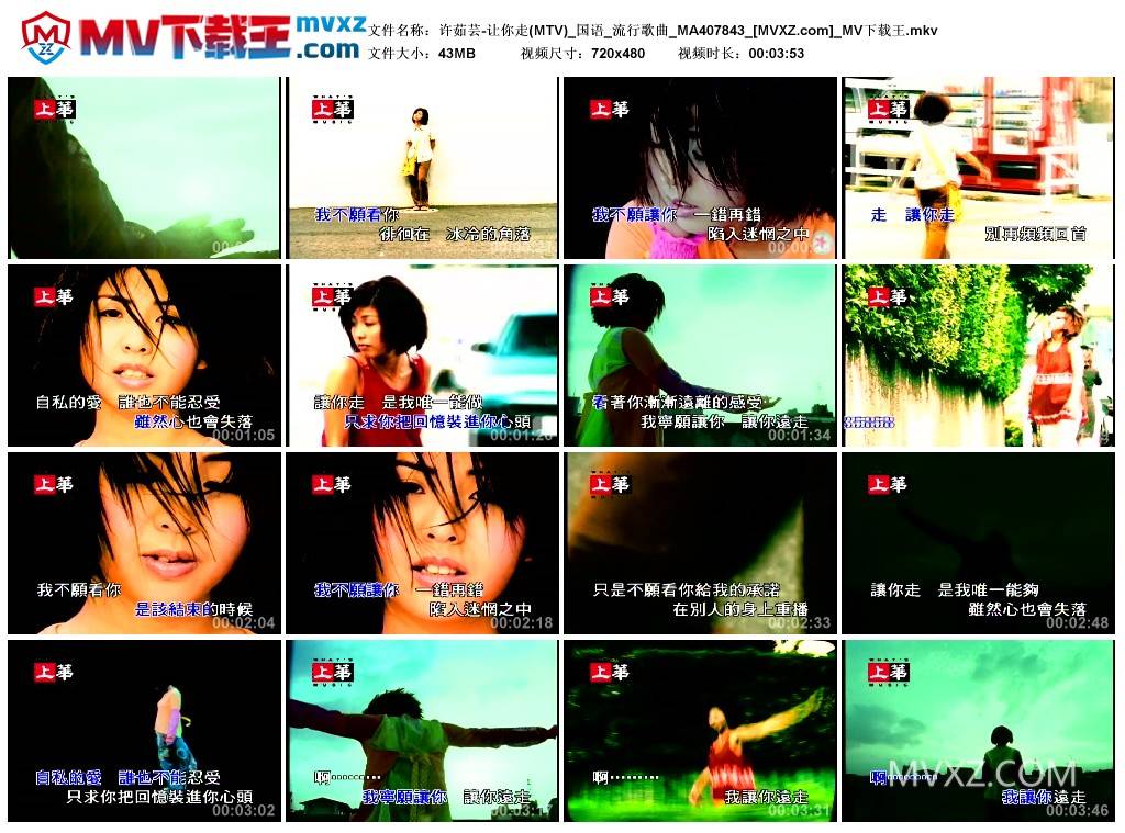 许茹芸-让你走(MTV)_国语_流行歌曲_MA407843